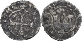 Genoese Colonies. Chios, La Maona. AR Quarter of gigliato 1430-1466. D/ Castle. R/ Patent cross. Cf. Schl. pl. XIV, 22,23,24,26; Lunardi S14,16,28. AG...