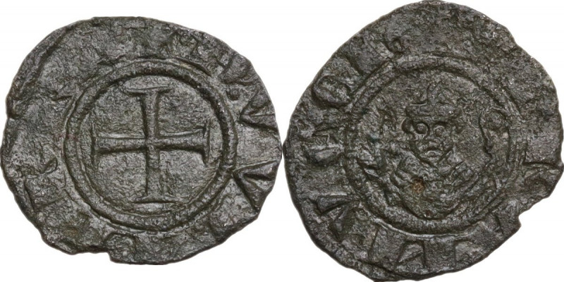 Casole. Ranuccio Allegretti (1320-1348), Vescovo di Volterra. Denaro piccolo o p...