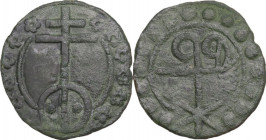 Firenze. Tessera mercantile sec. XIV. AE. 3.03 g. 21.50 mm. BB.