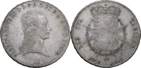 Firenze. Ferdinando III di Lorena (1790-1824). Francescone 1815. Martello (Giovanni Fabbroni, zecchiere). CNI 6; Gal. III, 2; MIR (Firenze) 435/2. AG....