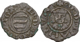 Mantova. Gian Francesco Gonzaga (1407-1444). Quattrino. CNI 1/5; MIR (Lombardia, zecche) 383. MI. 0.91 g. 17.00 mm. BB.