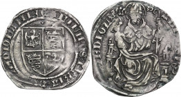 Milano. Filippo Maria Visconti (1412-1447). Grosso da 2 Soldi. CNI 58/102; MIR (Milano) 152/3; Crippa 3C. AR. 2.18 g. 27.00 mm. BB.