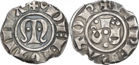 Modena. Comune (1226-1293). Grosso. CNI 1/6; MIR (Emilia) 615. AG. 1.24 g. 20.00 mm. NC. Irregolarità del tondello. BB.