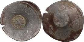 Modena. Francesco I d'Este (1629-1658). Muraiola (?) con contromarca estense. Cf. CNI 389/470; Cf. MIR (Emilia) 800. MI. 1.29 g. 20.00 mm. R.