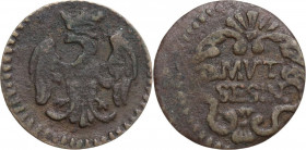 Modena. Rinaldo d'Este (1706-1737). Sesino. CNI 152; MIR (Emilia) 841a. CU. 1.10 g. 16.50 mm. BB.