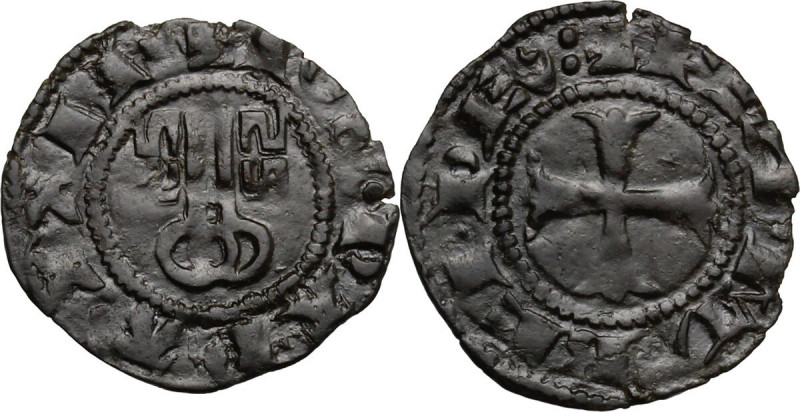 Montefiascone. Giovanni XXII (1316-1334), Jacme Duese. Denaro. CNI 6/7; M. 4/5; ...