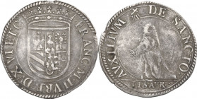 Pesaro. Francesco Maria II della Rovere (1574-1624). Paolo. CNI tav. XXVI, 9; Cav. PS 151. AG. 3.09 g. 27.00 mm. R. Tondello piacevolmente largo. BB.