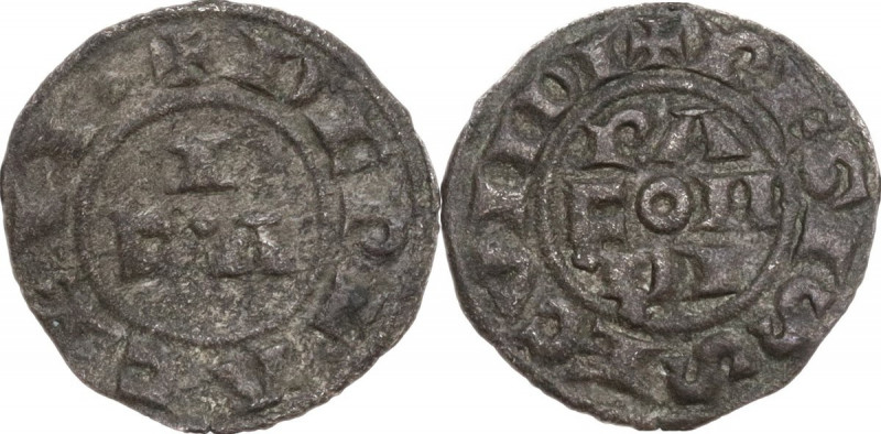 Piacenza. Comune a nome di Corrado II (1140-1313). Quartarolo o medaglia. CNI 30...