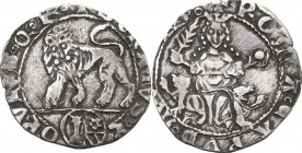 Roma. Senato Romano (1294-1303). Grosso. CNI 200/202; M. 38; Berm. 133. AG. 1.96 g. 22.00 mm. R. BB. I Colonna e gli Orsini ebbero tanti senatoriati n...