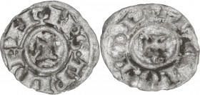 Trento. Vescovi anonimi (1235-1255). Piccolo. CNI 15; Rizzolli-Pigozzo T 14 (?). AG. 0.16 g. 12.50 mm. R. BB.