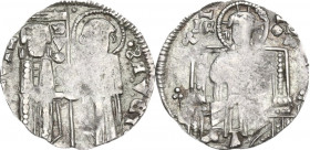 Venezia. Lorenzo Tiepolo (1268-1275). Mezzo Grosso al tipo del Matapan. CNI 23; Paol. -. AR. 0.97 g. 16.00 mm. R. Probabile emissione balcanica. Schia...