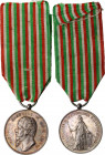 Vittorio Emanuele II (1849-1878). Medaglia 1865 commemorativa delle Guerre per l’Indipendenza e l’Unità d’Italia 1848-1870. Bramb. p. 377; Bini 46/7. ...