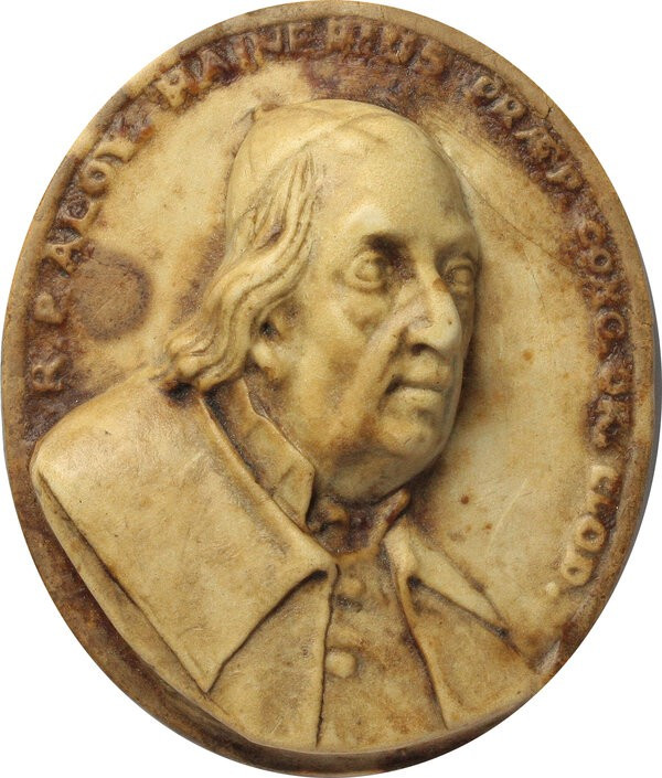 Luigi Renier (1775-post 1822), sacerdote. Placchetta uniface, ultimo quarto del ...