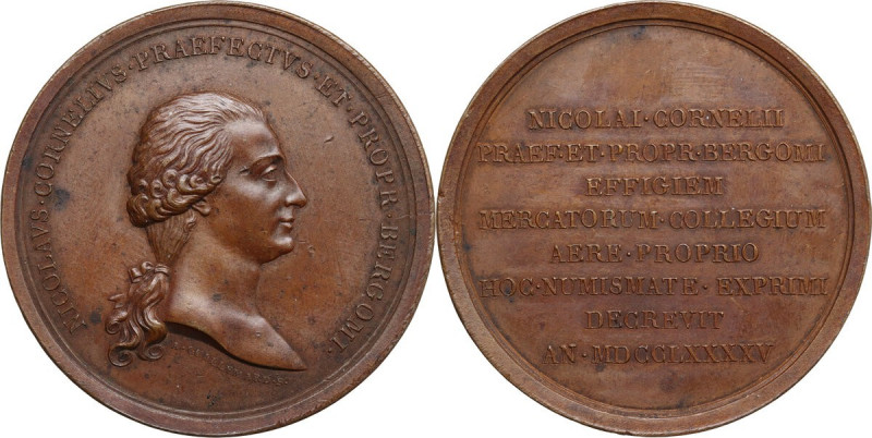 Nicolò Corner (1765-...), Capitano e Vicepodestà di Bergamo. Medaglia 1795, per ...