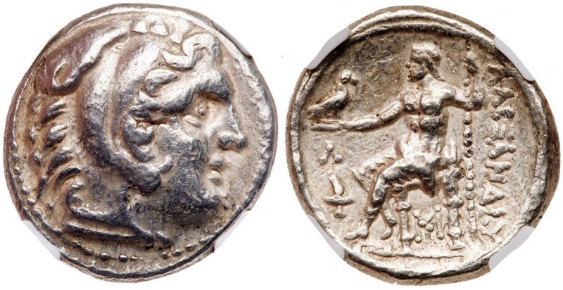 Macedonian Kingdom. Alexander III 'the Great'. Silver Tetradrachm, 336-323 BC. A...