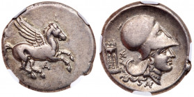 Akarnania, Anaktorion. Silver Stater (8.50 g), ca. 350-300 BC