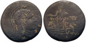 Pontos, Amisos. Under Mithradates VI Eupator. Æ (19.27 g), ca. 90-85 BC. F