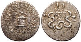 Ionia, Ephesos. Silver Cistophoric Tetradrachm (12.58 g), ca. 180-67 BC. VF
