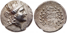 Ionia, Smyrna. Silver Tetradrachm (15.14 g), ca. 155-145 BC