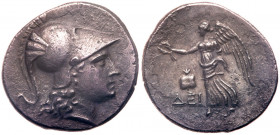 Pamphylia, Side. Silver Tetradrachm (16.29 g), ca. 200-190 BC. VF