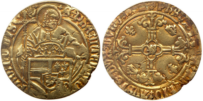 Belgium: Brabant. Florin, undated (Antwerp). Fr-47. Philippe I (Philip The Fair)...