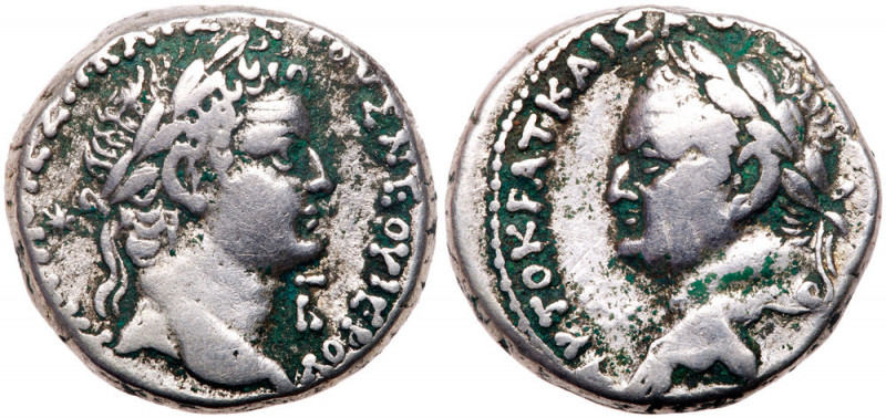 Syria. Seleucis and Pieria. Antioch. Vespasian, with Titus as Caesar, AD 69-79. ...