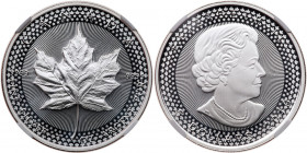 Canada. 2019 Modified Proof Maple Leaf (from the Pride of Two Nations Coin Set) Silver $5. NGC PF69