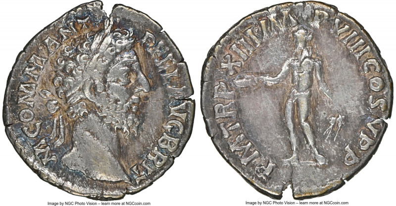 ANCIENT LOTS. Roman Imperial. Commodus (AD 177-192). Lot of three (3) AR and AE ...