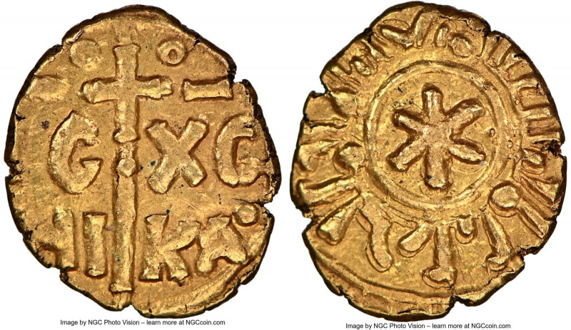 Sicily. William II gold Tari ND (1166-1189) MS63 NGC, Messina mint, Fr-636. 1.03...