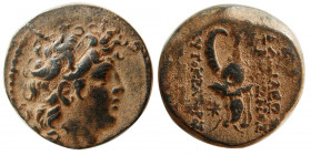 SELEUKID EMPIRE, Diodotos Tryphon. 142-138 BC. Æ.