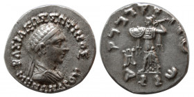 BAKTRIAN KINGS, Menander I. Circa 165/55-130 BC. AR Drachm.