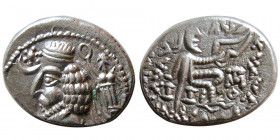 KINGS of PARTHIA. Phraatakes. 2 BC- AD 4/5. Silver Drachm