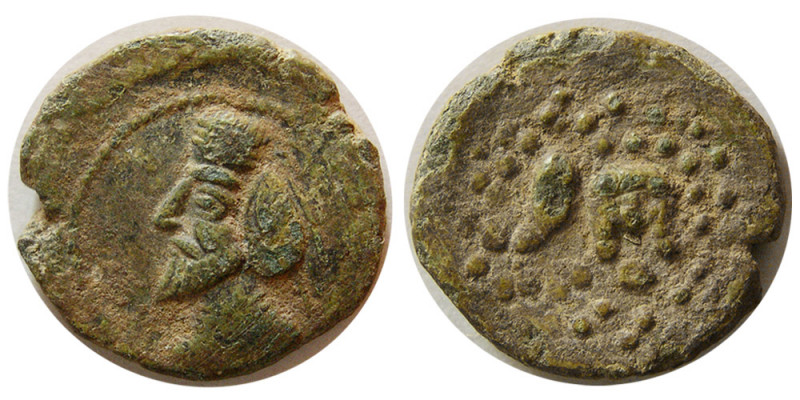 KINGS of PARTHIA. Pakorus I (AD 77/8-120). Æ Chalkous (2.98 gm; 18 mm). Mithrada...