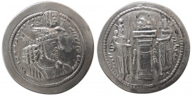SASANIAN KINGS. Hormizd II, (303-309 AD). AR Drachm