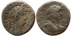EGYPT, Alexandria. Nero. 54-68 AD. Billon Tetradrachm.