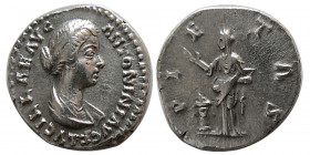ROMAN EMPIRE. Lucilla. 164-182 AD. AR Denarius.