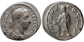 ROMAN EMPIRE. Severus Alexander. 222-235 AD. AR Denarius.