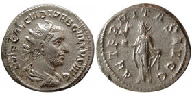 ROMAN EMPIRE. Trebonianus Gallus. 251-253 AD. AR Antoninianus.