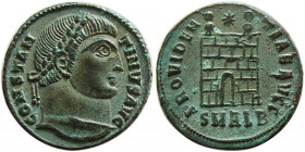 ROMAN EMPIRE. Constantine I. 307-337 AD. Æ Follis. Alexandria mint.