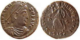 ROMAN EMPIRE. Valens. 364-378 AD. Æ Follis.