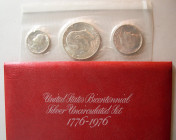 U. S. BICENTENNIAL. 1776-1976. Silver Uncirculated Set.
