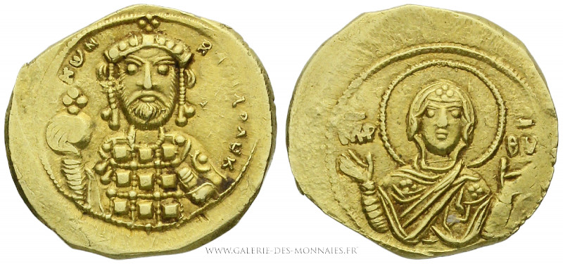 CONSTANTIN X Ducas (1059-1067), Nomisma tétartèron frappé à Constantinople, (Or ...