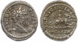 SEPTIME SÉVÈRE Lucius Septimius Severus 
1er juin 193 - 4 février 211
SEVERVS PIVS AVG. Sa tête laurée à droite. R/. INDVLGENTIA AVGG. À l'exergue, IN...
