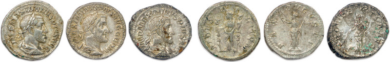 MAXIMIN Ier THRAX Caius Julius Vérus Maximinus 22 mars 235 - 15 avril 238
Trois ...