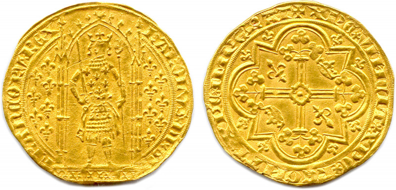 CHARLES V le SAGE 8 avril 1364 - 16 septembre 1380 fils de Jean II le Bon 
✠ KAR...