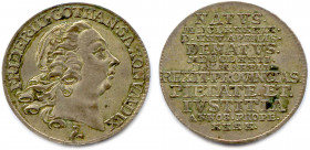 ALLEMAGNE - SAXE GOTHA ALTENBURG 
FRIEDRICH III Duc 23 mars 1732 - 10 mars 1772
Groschen en argent, 1772. (2,03 g) 
Très beau/Superbe.