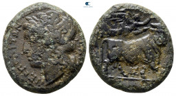 Campania. Neapolis circa 270-225 BC. Bronze Æ