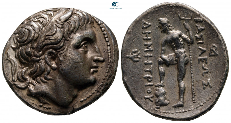 Kings of Macedon. Amphipolis. Demetrios I Poliorketes 306-283 BC. 
Tetradrachm ...