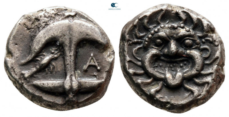 Thrace. Apollonia Pontica circa 480-450 BC. 
Drachm AR

14 mm, 3,31 g



...