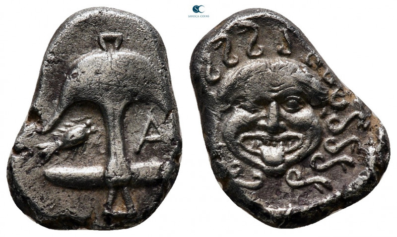 Thrace. Apollonia Pontica circa 480-450 BC. 
Drachm AR

16 mm, 3,25 g



...